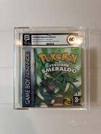 Pokemon Smeraldo Nintendo GBA SIGILLATO e GRADATO