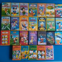 VHS TOPOLINO PAPERINO PLUTO PIPPO DUCK DISNEY