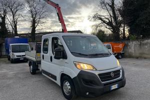 Fiat ducato max 23 -7 posti cassone F. Gru Fassi-2