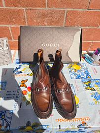 scarpe gucci in pelle vintage 