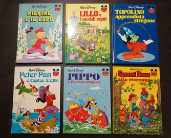 6 libri per bambini Walt Disney da collezione 1986