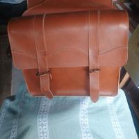 Cartella in cuoio per bicicletta