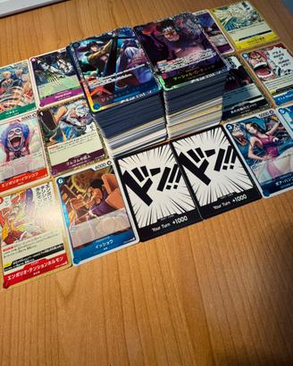 Lotto 200 carte one piece