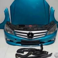 Mercedes C W204 AMG Muso Paraurti Fari Radiatori