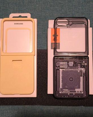 COVER Z FLIP 6 SPIGEN + COVER ORIGINALE SAMSUNG