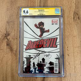 Daredevil #1 CGC 9.6 Signed by Charlie Cox