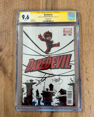 Daredevil #1 CGC 9.6 Signed by Charlie Cox