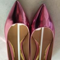 scarpe donna Sebastian décolleté rosa lucidon.35,5