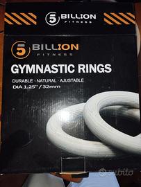 Anelli 5BILLION 32mm - legno Calisthenics CrossFit