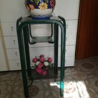 Portavasi con basi in vetro