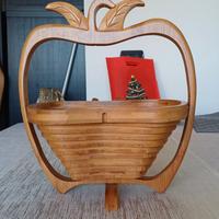 Portafrutta in legno