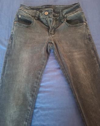 Jeans Lawley Grigio Scuro / Nero Lavato size 26