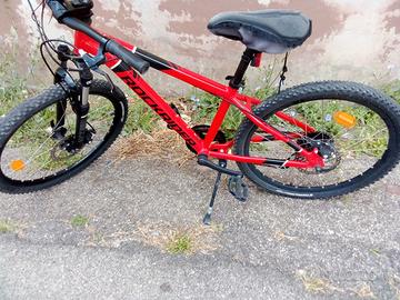 mountain-bike rockraider,cambio  shimano ruote 24