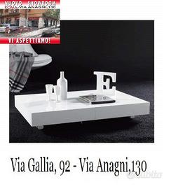 Tavolo Block La Seggiola BIANCO WHITE-TAVOLINI