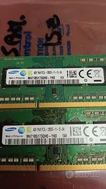 memoria ram, ddr3 PCL3 8gbyte Samsung 