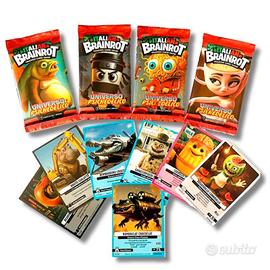 Pack 40 carte Italian Brainrot serie Alpha