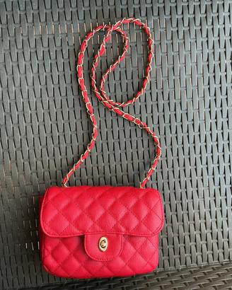 borsa tracolla rossa