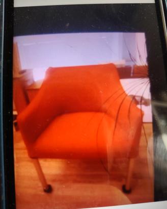 poltrone cappellini rosse