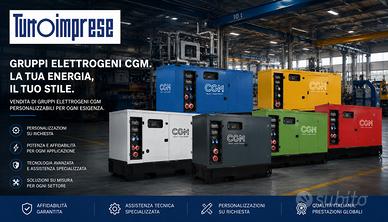 Gruppi elettrogeni cgm vendita e noleggio