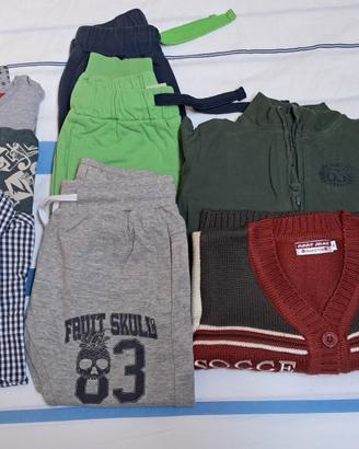 abbigliamento bambino di 4 anni 