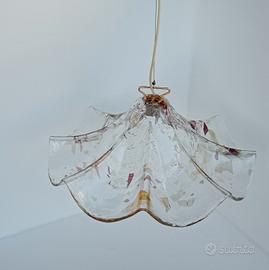 Lampadario in vetro di Murano 