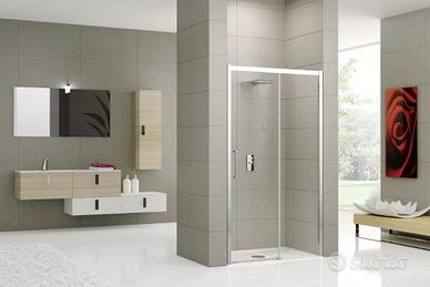 ROSE ROSSE 2P 136-142 in nicchia cromo (Novellini)