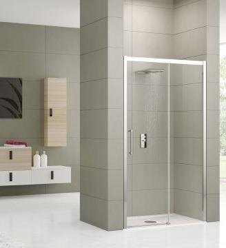 ROSE ROSSE 2P 136-142 in nicchia cromo (Novellini)