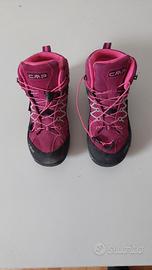 scarponcini trekking bambina 34