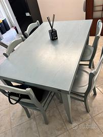 Tavolo in vero legno 12 posti