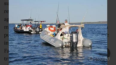 sacs 6.40con motore yamaha 150