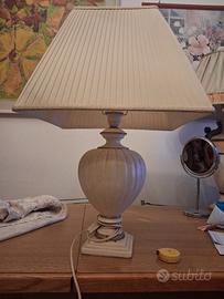 due lampade da tavolo grandi 