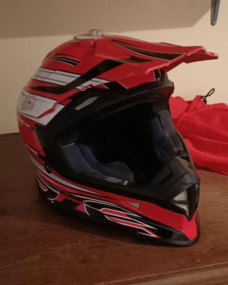 Casco motocross 