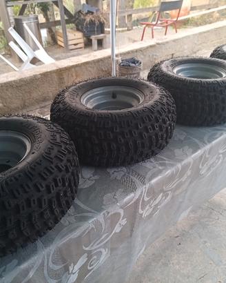 ruote complete quad Buggy carrozzina Observer 4x4
