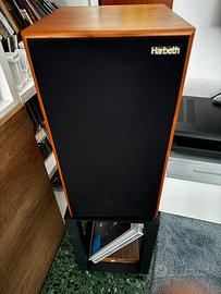 Harbeth C7S3 con stand Wharfedale Linton