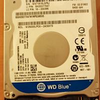 Hdd wd 500 gb e 250 gb  
