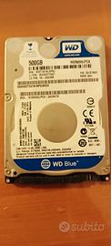 Hdd wd 500 gb e 250 gb  