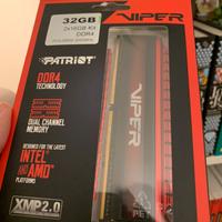 Patriot VIPER 32GB ram DDR4 3200Mhz CL16 XMP 2.0