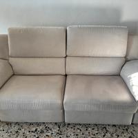 Divano Gottano 3 posti con 2 relax