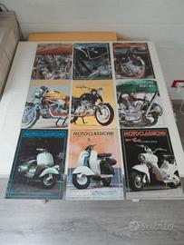 Motoclassiche n.9  pz. +  2  libri Vespe e Scooter