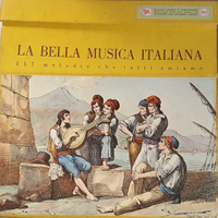 Box 10 vinili 33 giri "La bella musica italiana"
