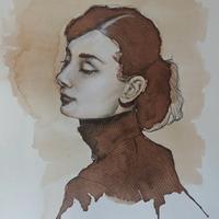 Ritratto Audrey Hepburn 