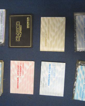 Manuali e libretti uso e manutenzione Honda