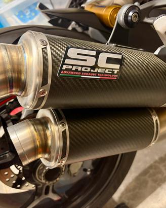 Terminali SC Project GPTwin omologati Monster 1200