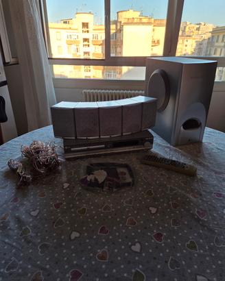 Impianto Home Theater 5.1 LG DVD Lettore FM/AM