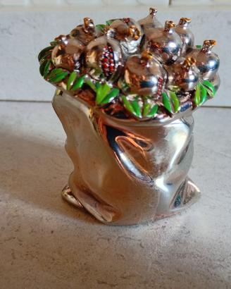 ,,Sacco di melograni,, argentato da collezione 