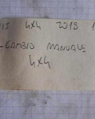 Cambio suzuki igns 4x4 1.2cc anno 2018