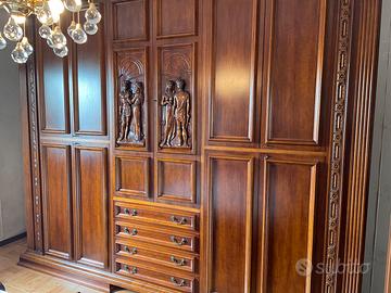 Camera matrimoniale in legno massello