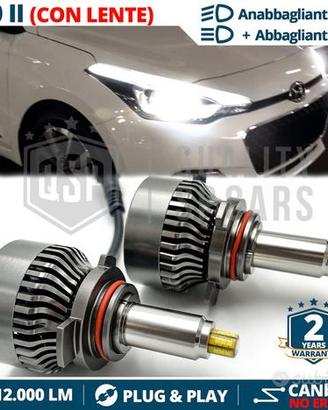 Lampade LED HB3 per HYUNDAI i20 2 Con Lente 6500K