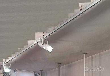 Blindosbarra con Faretti - arredo industriale