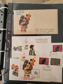 BERSAGLIERI  Busta e cartolina